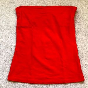 Burnt Orange Tube Top